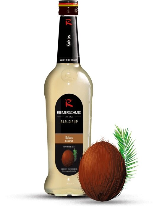 Coconut Bar-Sirup für Mixgetränke Riemerschmid 