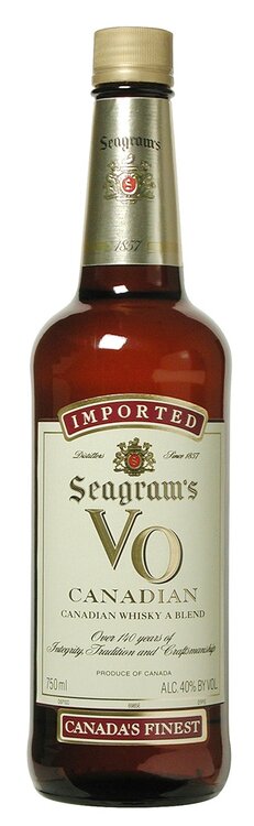 Whisky Seagrams V.O. Canadian Whiskey (solange Vorrat)
