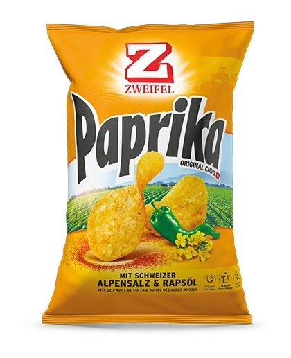 Zweifel Original Chips Paprika Normal 90g