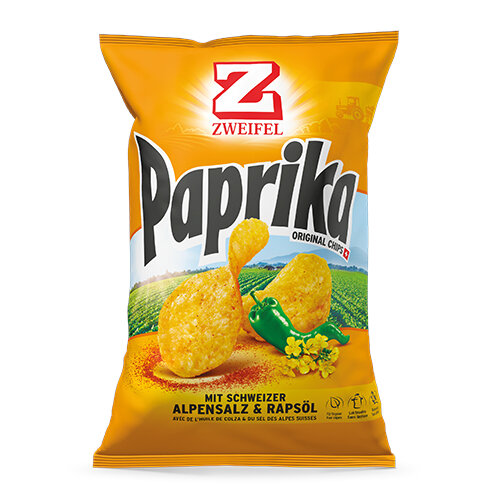 Zweifel Original Chips Paprika Familie 280g (ohne Rückgaberecht)