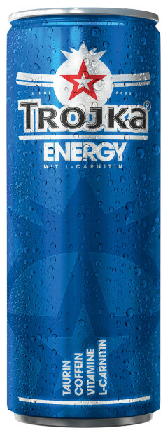 Trojka Energy Drink (blau) Dosen