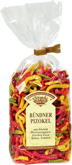 Bündner Ei-Pizokel Tricolore 270 g IMEX