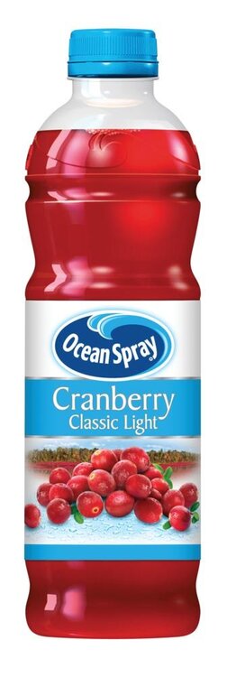 Cranberry light Ocean Spray PET EW