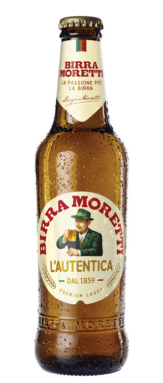 Birra Moretti L’Autentica, 6-Pack EW Flasche, 33 cl