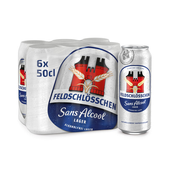 Feldschlösschen alkoholfrei 0.5% 6-Pack Dosen