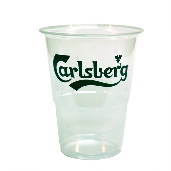 Carlsberg Becher 4 dl unzerbrechlich transparent (auf Anfrage – kein Rückgaberecht)
