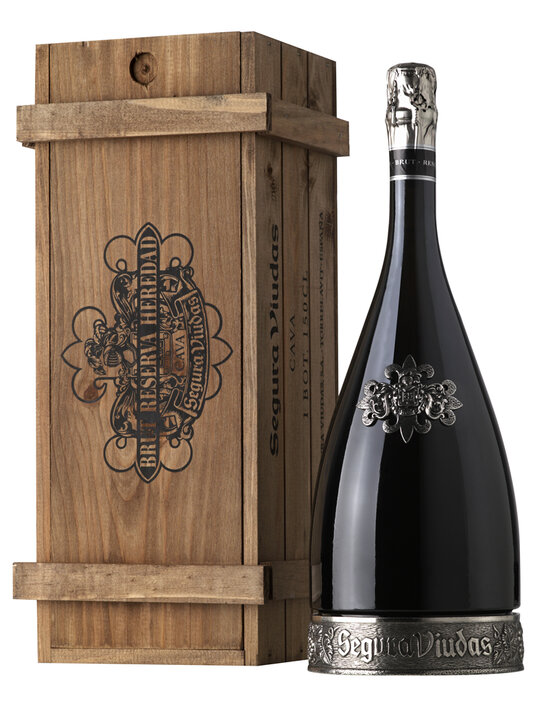 Segura Viudas Magnum Reserva Heredad DO Cava Holzkistchen