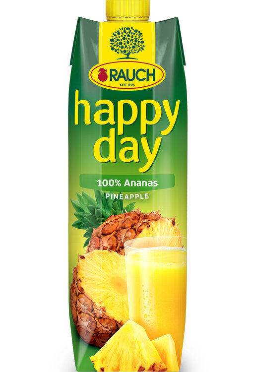 Rauch happy day Ananassaft 1 L ELO Pack 