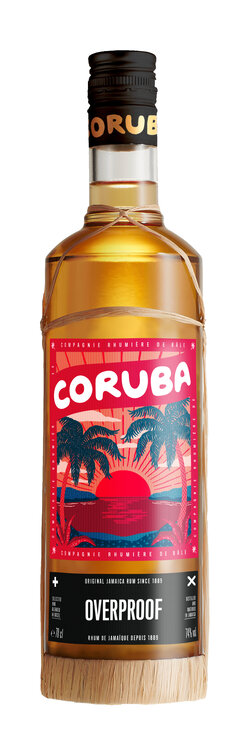 Rum Coruba N.P.U. OVERPROOF 74 Vol.% zum Flambieren