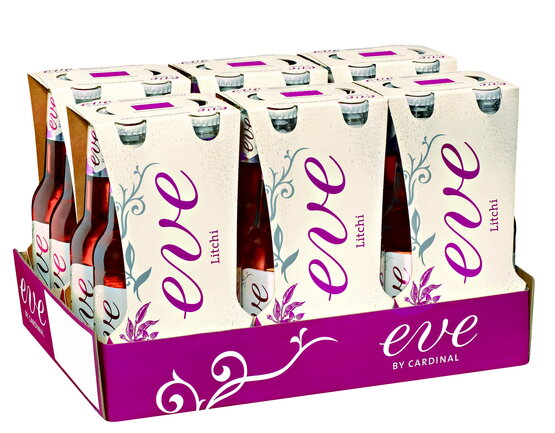 Eve Litchi 4-Pack EW-Flasche
