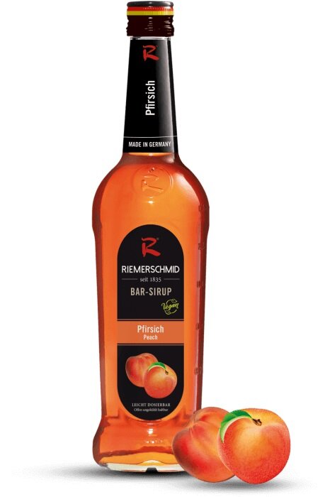 Peach Pfirsich Bar-Sirup Riemerschmid