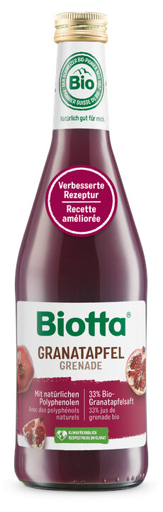 Biotta Granatapfel (ausverkauft , kein neuer Liefertermin bekannt)