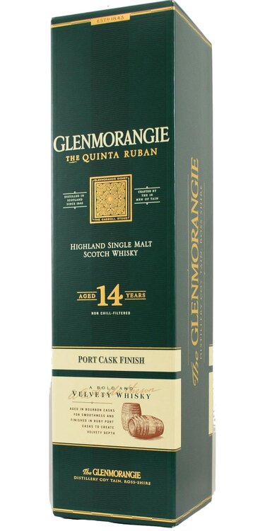 Glenmorangie The Quinta Ruban Whisky 14y (Port Cask Finish) Highland Malt 