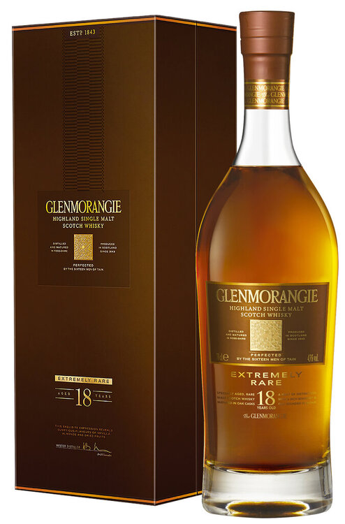 Glenmorangie 18 years Single Malt Whisky Extremely Rare
