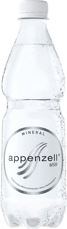 Appenzell Mineral still (weiss) ohne Kohlensäure PET