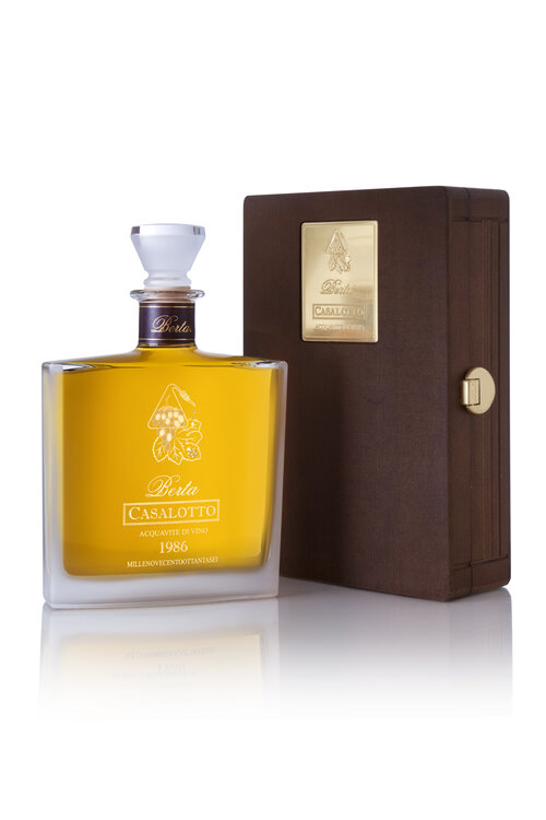 Grappa Berta Casalotto 60 Jahre Jubiläum/Anniversari (Kistchen)