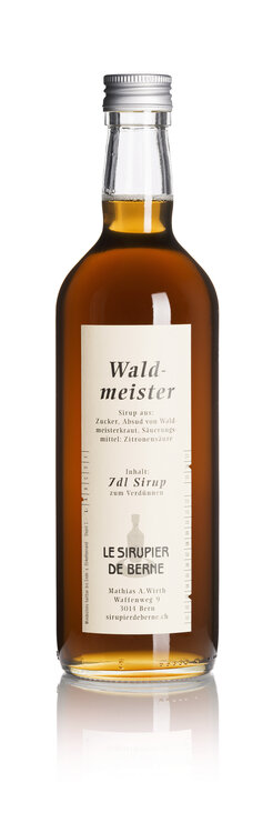 Waldmeister Sirup 35 cl Le Sirupier de Berne Fl.Depot Fr. 1.-