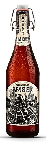Appenzeller Amber Bier 50 cl Bügel Flaschendepot -.50