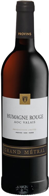 Humagne Rouge du Valais Grand Métral Provins AOC