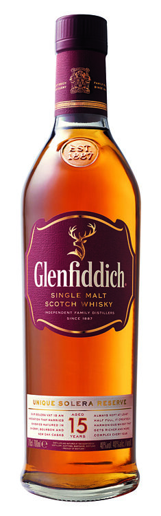 Glenfiddich 15 Years Pure Malt Whisky Solera Cask 