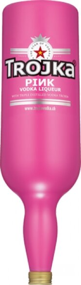 Trojka Pink Vodka Liqueur 450 cl (solange Vorrat, wird nicht mehr als 450cl produziert)