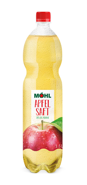 Möhl Apfelsaft hell 1.5 L PET 6-Pack