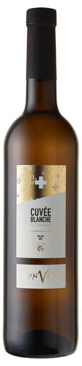 Conviva Cuvée Blanche, Abbaye de Vétroz, Wallis Schweiz