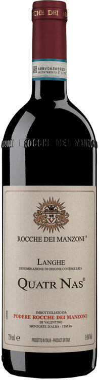 Quatr Nas Langhe DOC Rocche dei Manzoni Monforte d'Alba Italia (auf Anfrage)