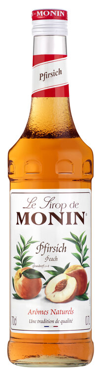 Monin Pfirsich Premium Sirup/Pêche