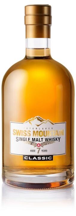 Swiss Mountain Single Malt Whisky Classic aged 7 years Interlaken