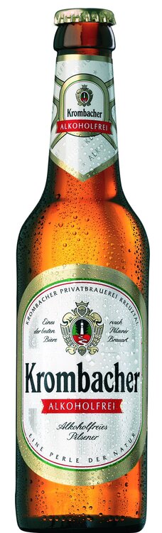 Krombacher alkoholfrei 0.48% Pils Depotflaschen -.30 (auf Anfrage)
