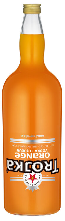 Trojka Orange Vodka Liqueur 450 cl (solange Vorrat, wird nicht mehr als 450cl produziert)