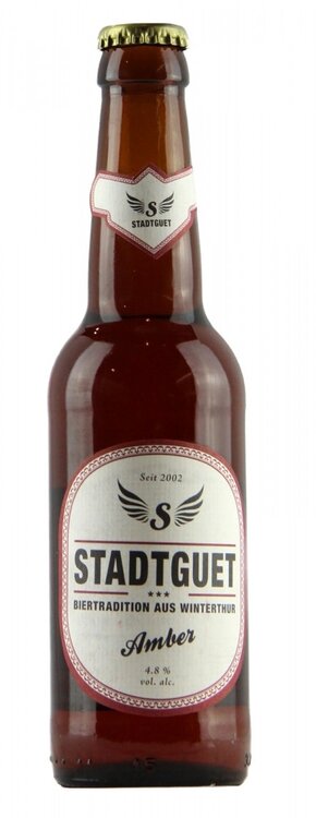 Stadtguet Bier amber 10er Miniharass (auf Anfrage)