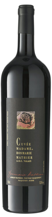 Cuvée Madame Rosmarie rot 1.5 L Magnum Adrian Mathier Salquenen AOC Valais