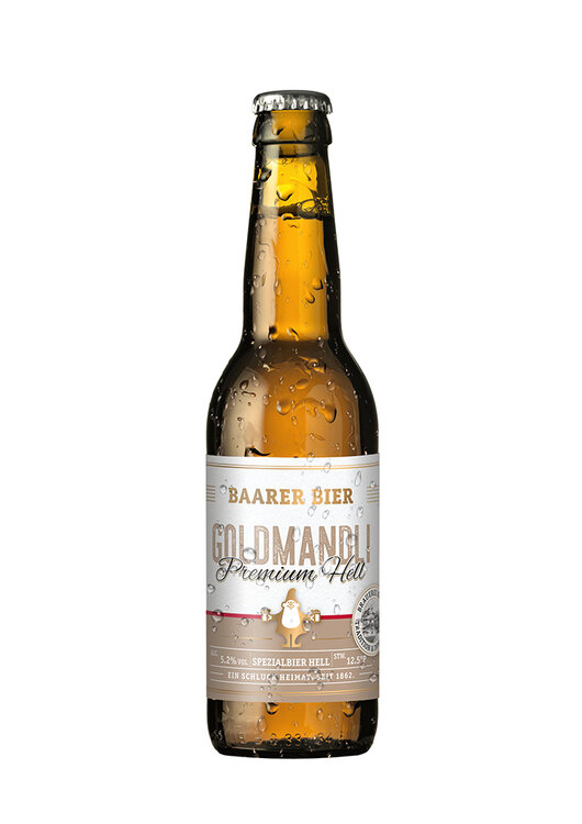 Baarer Goldmandli Bier 8-Pack EW 33 cl 