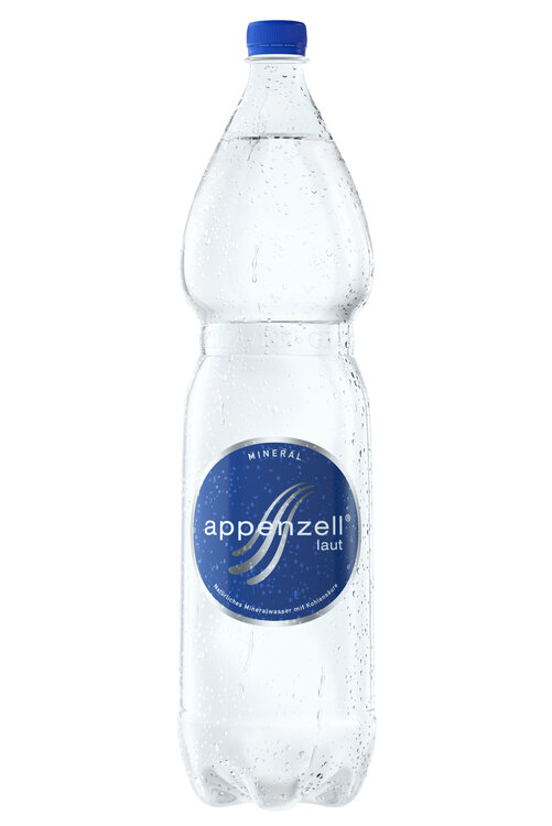 Appenzell Mineral laut (blau) mit Kohlensäure 1.5 L PET 6-Pack