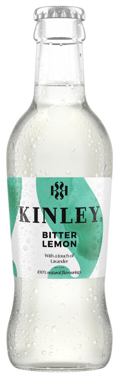 Kinley Bitter Lemon 2 dl, EW Glas