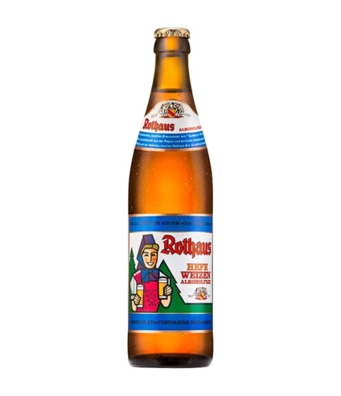 Rothaus Hefe-Weizenbier alkoholfrei 0.5% 50cl