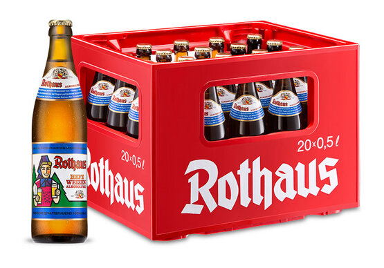 Rothaus Hefe-Weizenbier alkoholfrei 50cl (auf Anfrage)