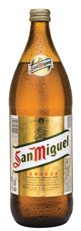 San Miguel Beer EW Flasche 1L Spanien