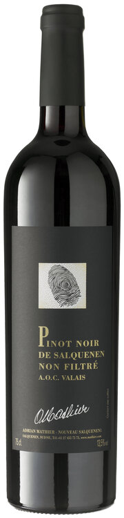 Pinot Noir Non Filtré de Salquenen AOC Oskar Mathier