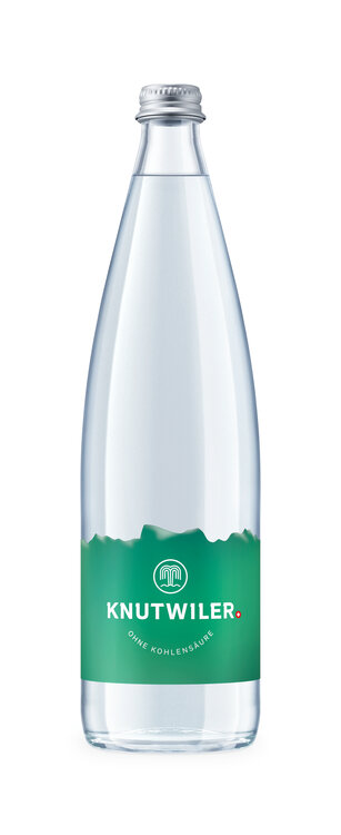 Knutwiler Mineral grün ohne Kohlensäure 75 cl