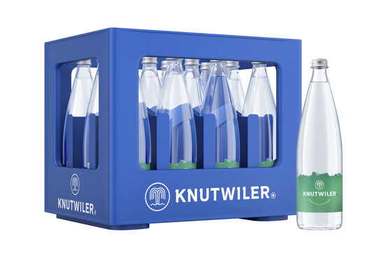 Knutwiler Mineral grün ohne Kohlensäure 75 cl