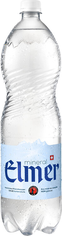 Mineral Elmer (weiss) ohne Kohlensäure EW PET 1.5 L Har. Dep. 5.- 