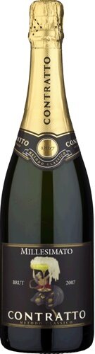 Contratto Metodo Classico Brut  Millesimato Vino Spumante Piemont Italia (solange Vorrat)
