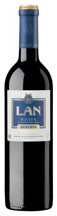 Rioja DOC Lan Reserva España Blaue Etikette