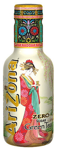 AriZona Green Tea ZERO (Low sugar - NEU 10 Calories) PET
