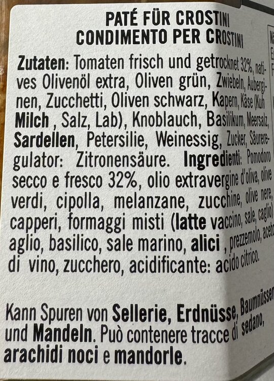 Condimento per Crostini 100g