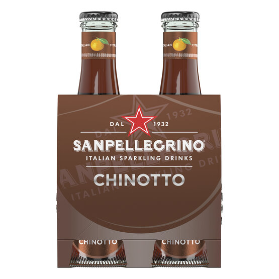 Sanpellegrino Chinotto EW Glas 4-Pack