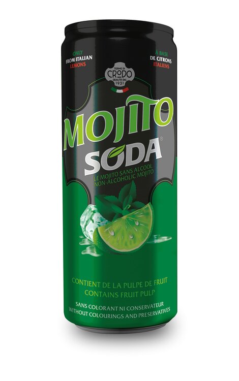 MojitoSoda alkoholfrei 33 cl Dosen 